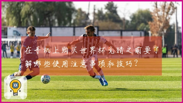 在手机上购买世界杯竞猜之前要了解哪些使用注意事项和技巧？